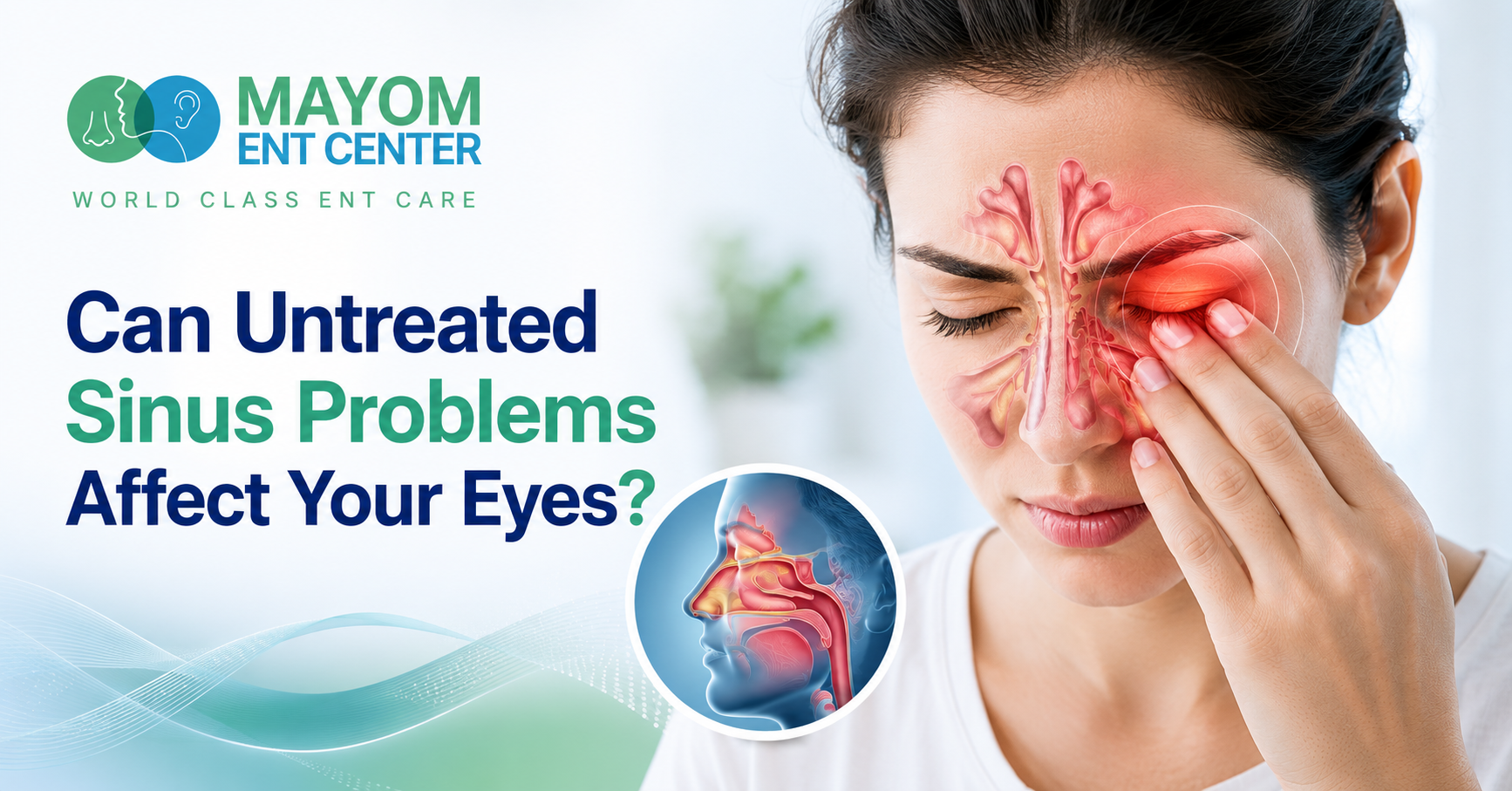 Can Untreated Sinus Problems Affect Your Eyes?