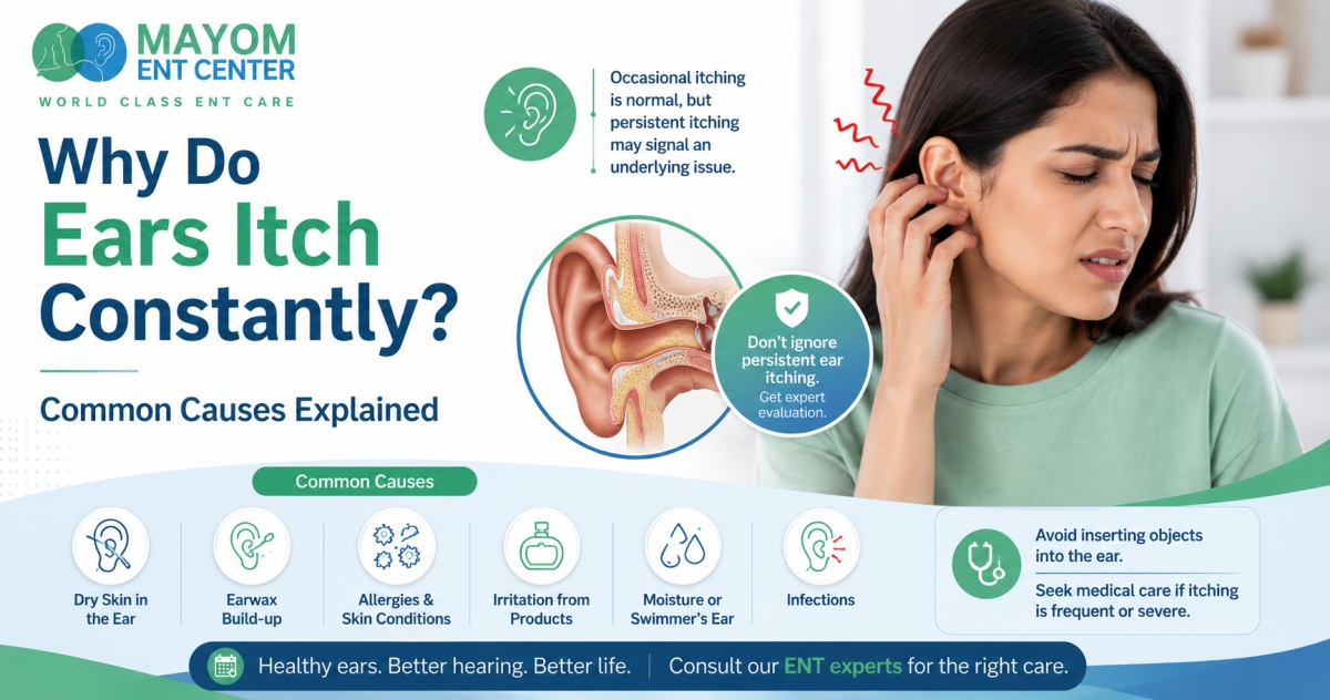 Why Do Ears Itch Constantly? Common Causes Explained