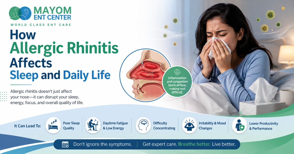 How Allergic Rhinitis Affects Sleep and Daily Life