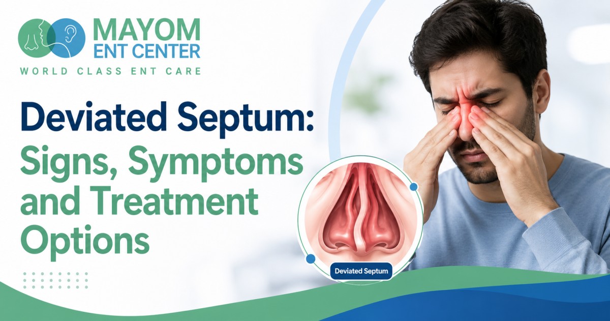 Deviated Septum: Signs, Symptoms and Treatment Options